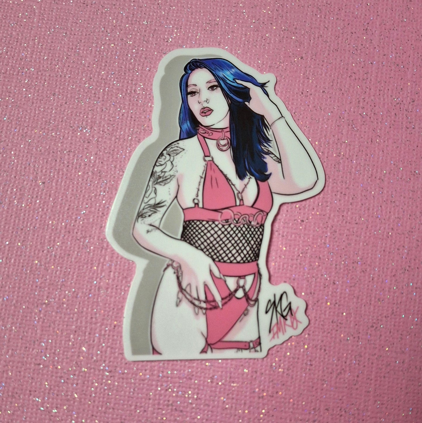 SKG babes stickers